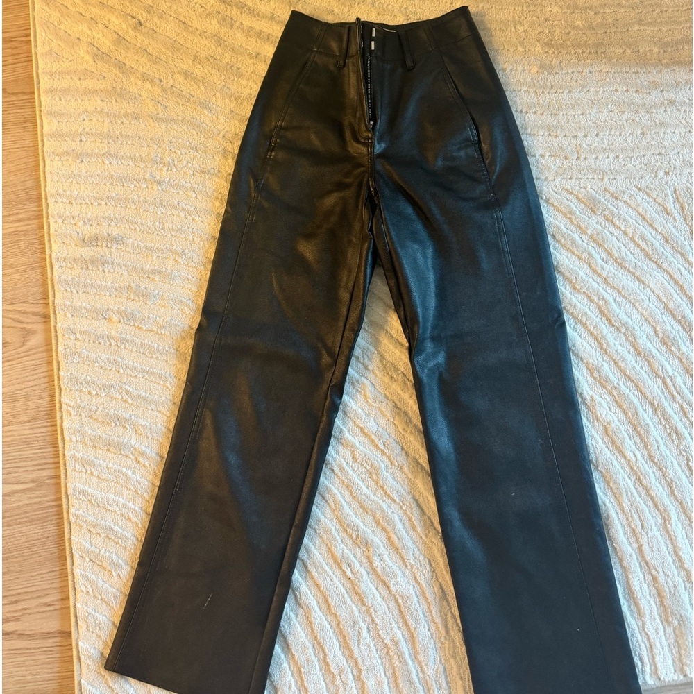 Wilfred Leather Cargo Pants